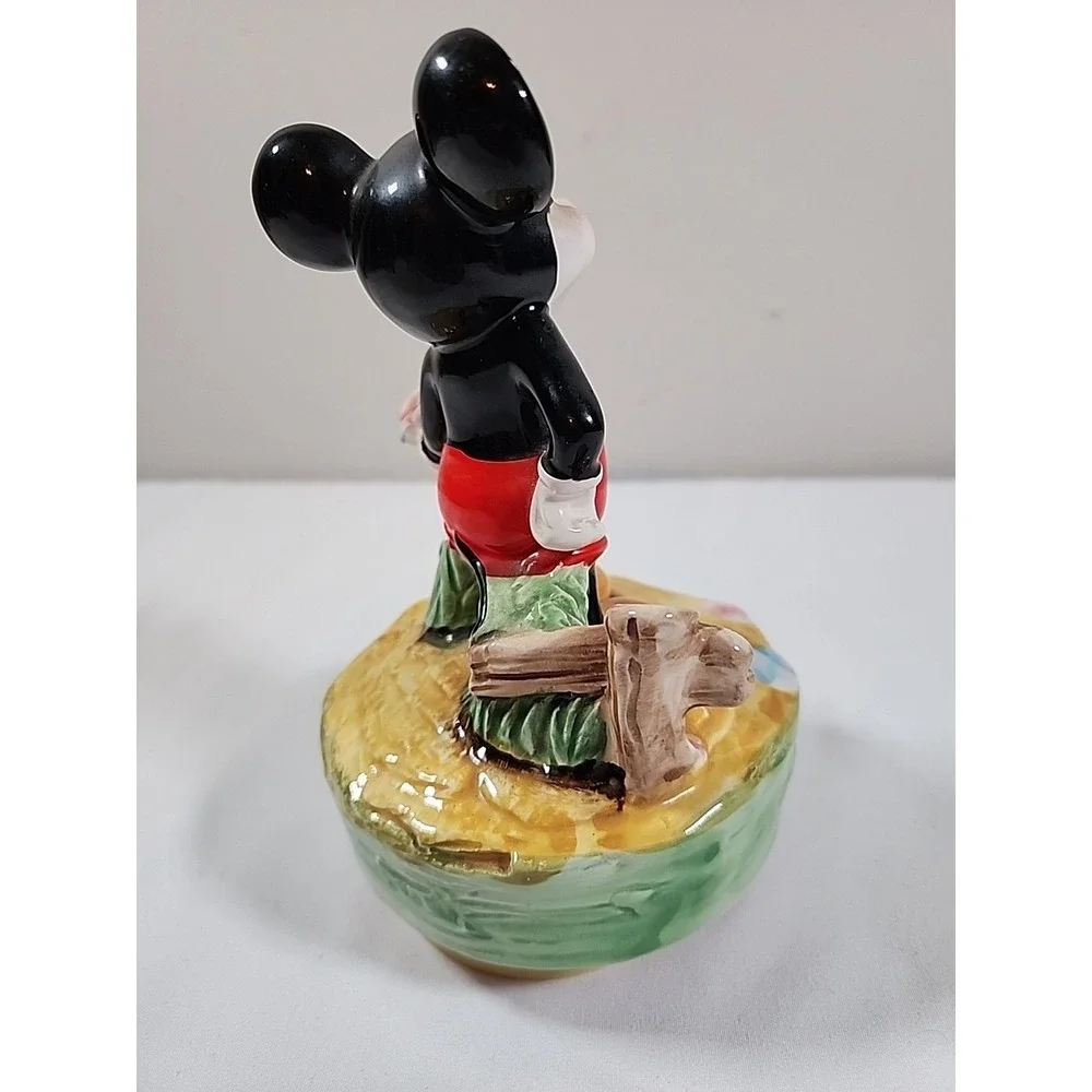 Vintage Schmid Mickey Mouse Music Box 
